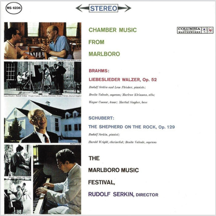 Johannes Brahms, Franz Schubert, Marlboro Festival Orchestra – Liebeslieder Walzer, Op. 52 / The Shepherd On The Rock, Op. 129 (Speakers Corner)
