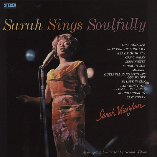 Sarah Vaughan – Sarah Sings Soulfully (Pure Pleasure)
