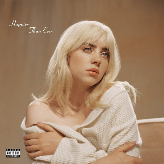 Billie Eilish – Happier Than Ever (2xLP, 100% Recycled Black Vinyl)