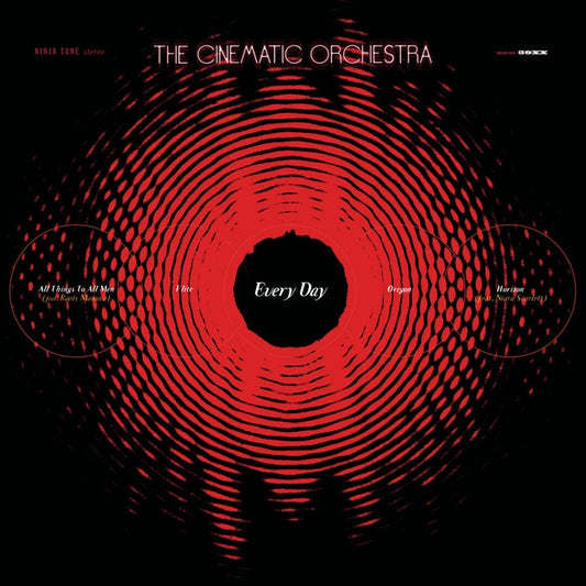 The Cinematic Orchestra – Every Day (3xLP, Red Clear, 20th Anniversary)